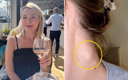 Woman's painful reaction to wine leads to life-changing cancer discovery