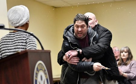 Man accused of spraying Omar has criminal record as congresswoman vows 'a--holes' won't win