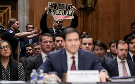 Capitol police arrest Rubio hearing disruptor, as Republican senator says ‘off to jail’