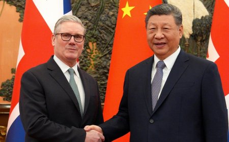 UK's Starmer meets Xi in Beijing as Trump pressures allies on China trade
