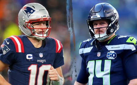 Patriots' Drake Maye, Seahawks' Sam Darnold both listed on injury reports ahead of Super Bowl