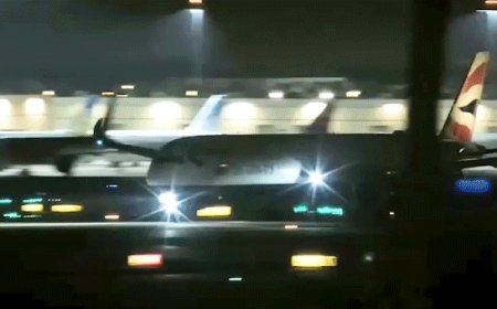 Wild video captures tire flying off British Airways plane moments after takeoff in Las Vegas