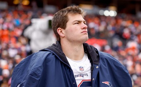 Patriots' Drake Maye misses practice with injury, illness just 9 days before Super Bowl