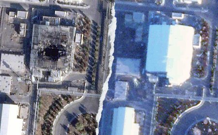 Satellite images reveal activity at Iran nuclear sites bombed by US, Israel
