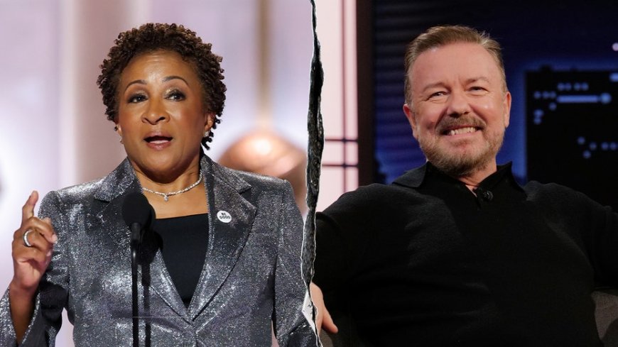Wanda Sykes accepts Golden Globe on behalf of Ricky Gervais, thanks 'God and the trans community'