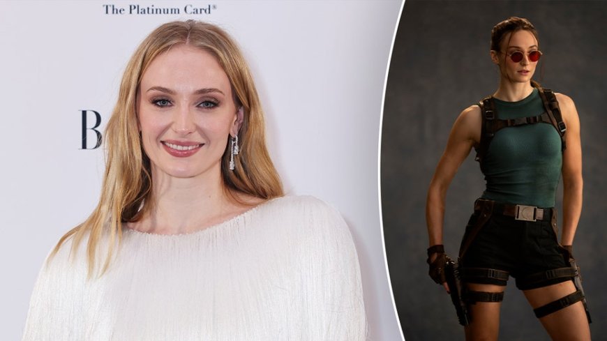 Sophie Turner stuns fans with ripped Lara Croft transformation in 'Tomb Raider' first look photo
