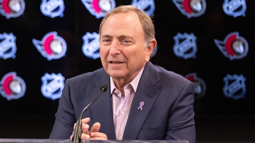 NHL commissioner says he 'binged' new hockey reality show 'in one night,' reaffirms stance on Pride jerseys