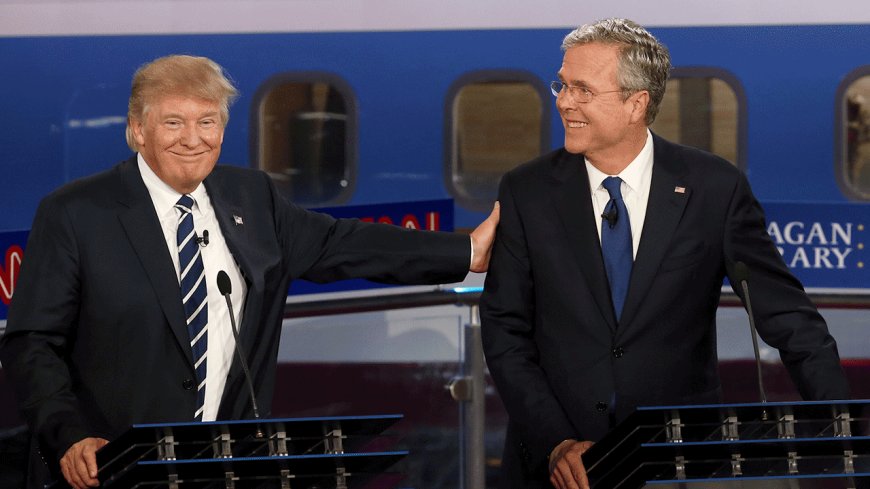 Jeb Bush heaps praise on Trump’s ‘unprecedented support’ for Iranians 10 years after heated primary