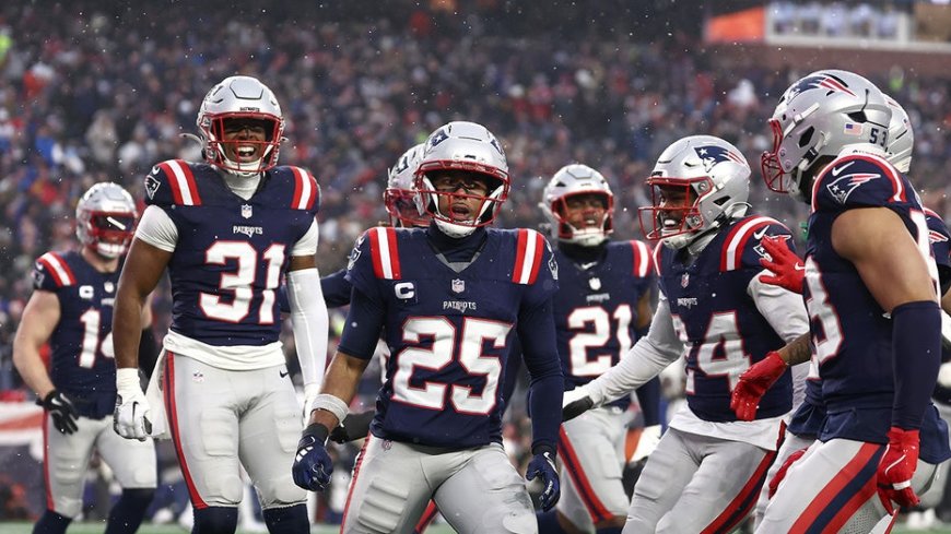 Patriots return to AFC Championship after forcing 5 Texans turnovers in heavy wintry mix