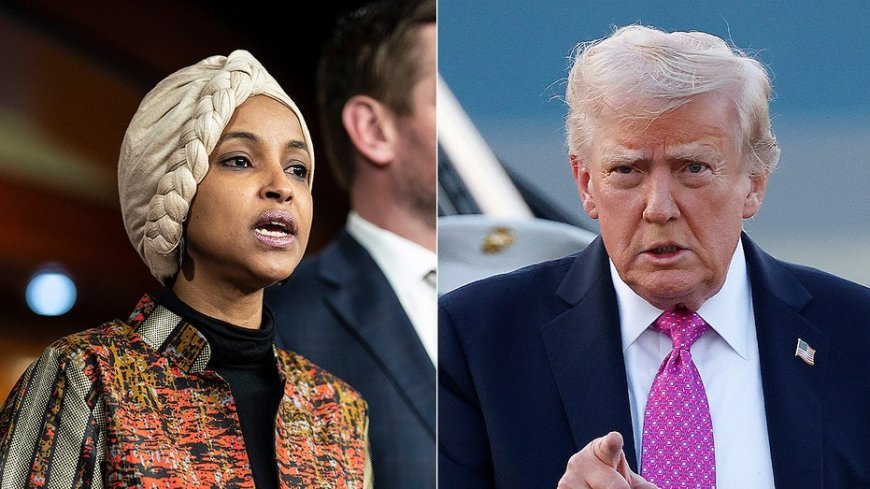 Trump rips 'crooked' Ilhan Omar as House ramps up investigation into exploding net worth