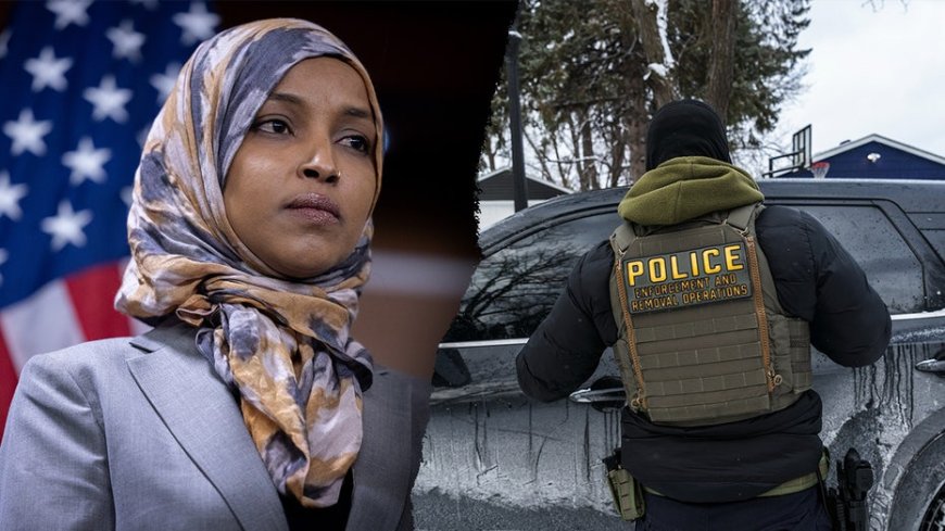 Ilhan Omar vows 'not to give ICE a single cent' in heated congressional funding fight