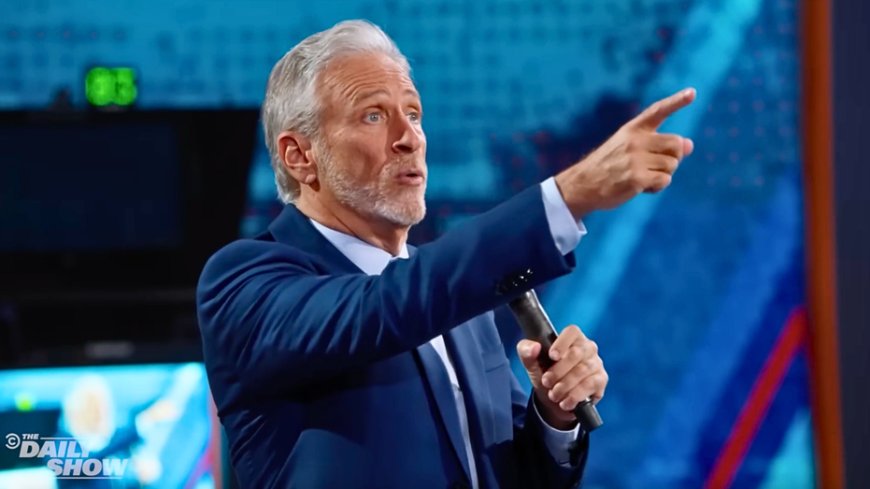 Jon Stewart dismisses call to run for office, warns not to trust TV stars as political leaders