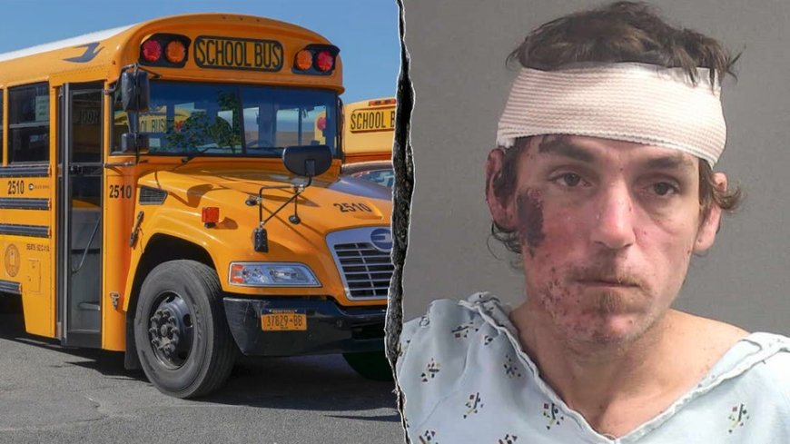 Good Samaritan stops Florida maniac attacking child with knife at school bus stop after jail release: police