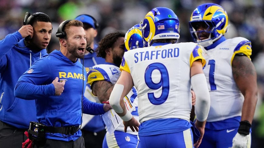 Rams' Sean McVay snaps at reporter over Matthew Stafford question
