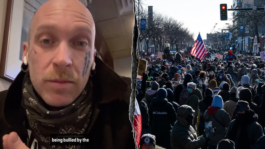 Minn 'Antifa' member claims he's 'on the run' after calling for 'armed' men to confront immigration officials