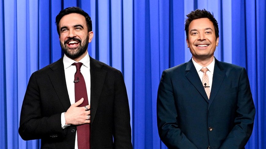 Jimmy Fallon brings out NYC Mayor Zohran Mamdani to recite recycled cold-weather joke