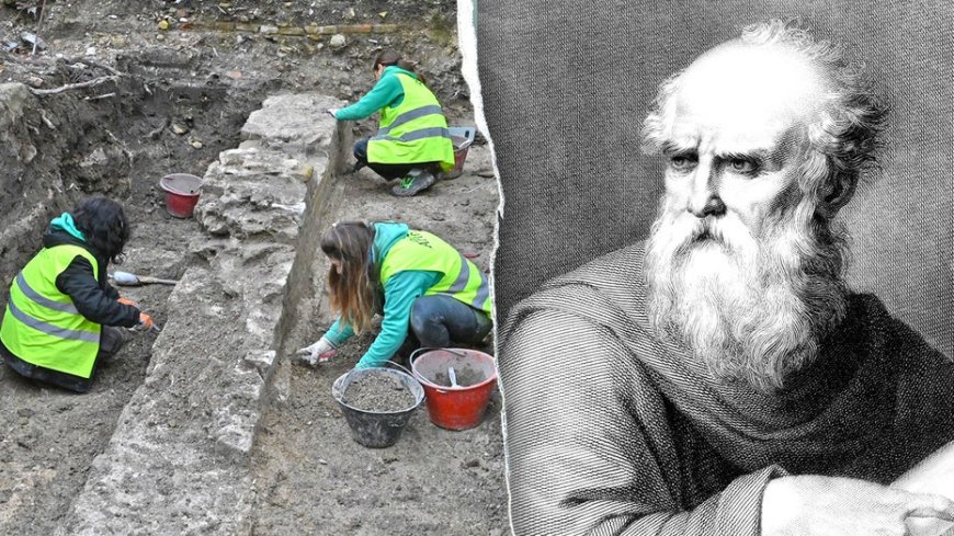Archaeologists uncover long-lost basilica tied to legendary father of architecture