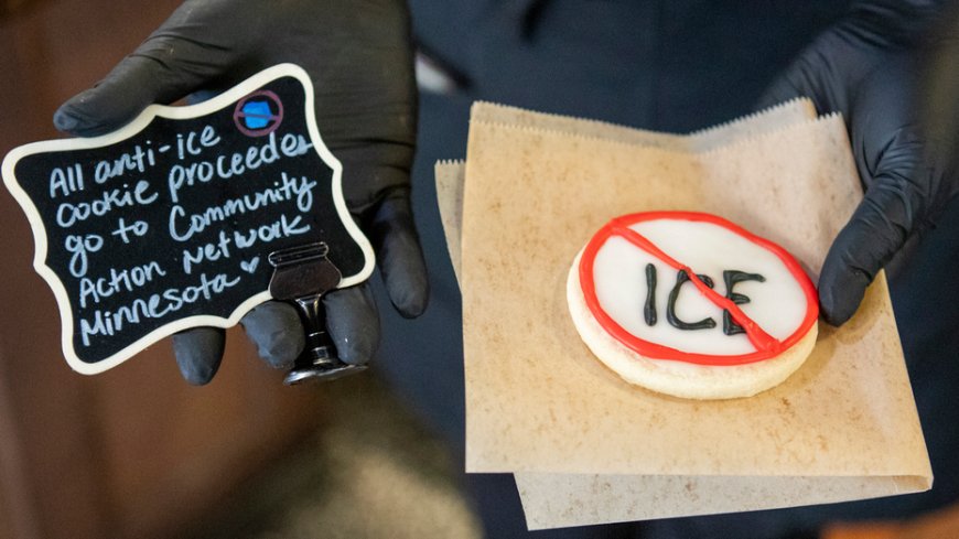 'Tastes like democracy': San Francisco bakery sells anti-ICE cookies