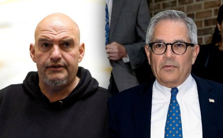 Fetterman tells Philadelphia DA to 'lighten up, Francis' after heated ICE remarks