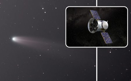 NASA exoplanet probe tracks interstellar comet 3I/ATLAS to gauge its spin