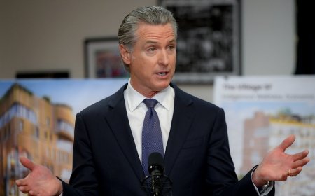 Vogue calls Newsom 'embarrassingly handsome' in magazine profile that draws mockery
