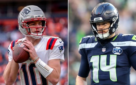 Ex-NFL quarterback Ryan Fitzpatrick gives Sam Darnold edge over Drake Maye for Super Bowl LX