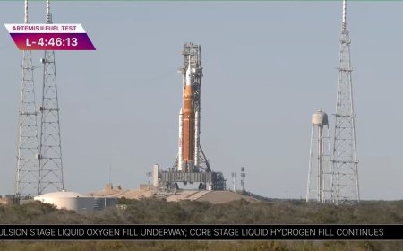 NASA fuels up giant Artemis 2 moon rocket. Yes, it's a little leaky. So is it ready to fly?