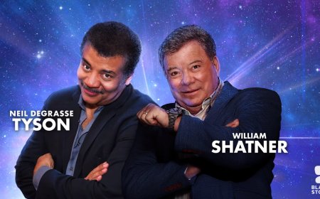 'It's insightful, it's informative.' Neil deGrasse Tyson on his 5-hour backyard audio chat with William Shatner (interview)