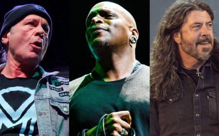 Iron Maiden singer Bruce Dickinson’s next album features Sepultura members and is being recorded at Dave Grohl’s studio