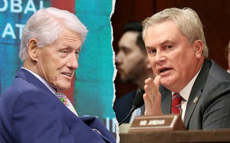 Bill and Hillary Clinton faced 'surprise' from Democrats calling for Epstein testimony, says Rep Comer