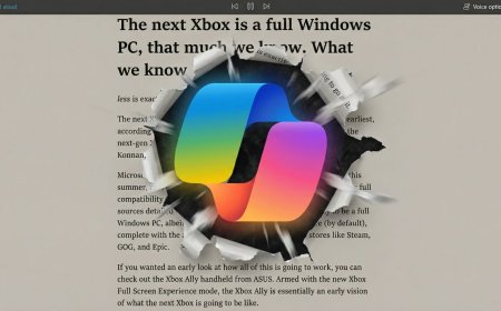 Edge Canary's Read Aloud tool now opens Copilot Vision instead of reading text — a surprising change that could frustrate accessibility-focused users