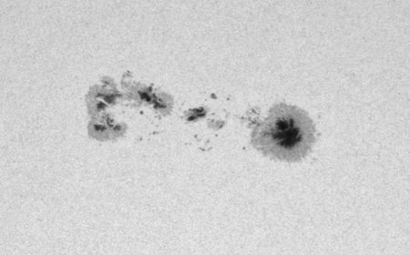 A monstrous sunspot 15 Earth's wide is currently facing Earth: Here's how to see it for yourself