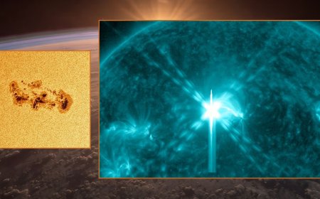 Sun unleashes colossal X4.2 solar flare, knocking out radio signals across Africa and Europe (video)