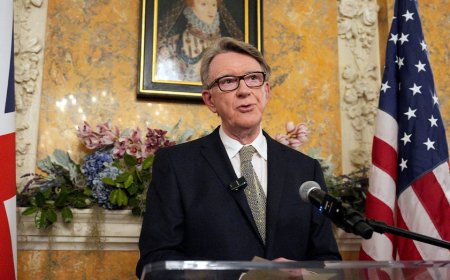 UK to release files related to former ambassador's Jeffrey Epstein ties