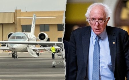 Bernie Sanders spent over $550K in 2025 campaign funds on private jets, filings show