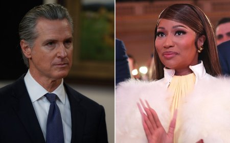 Nicki Minaj accuses California Gov. Newsom of 'trying to be Trump' in scathing interview