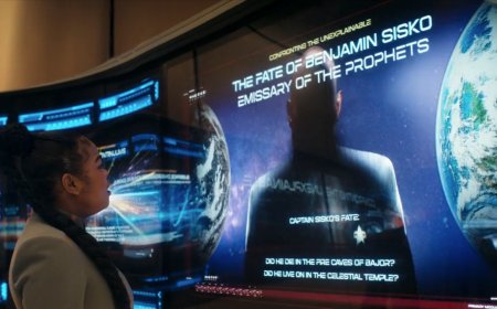 This week's "Starfleet Academy" episode, "Series Acclimation Mil", is a near-perfect "DS9" sequel