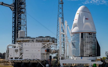 SpaceX Dragon arrives for Crew-12 launch | Space photo of the day for Feb. 6, 2026