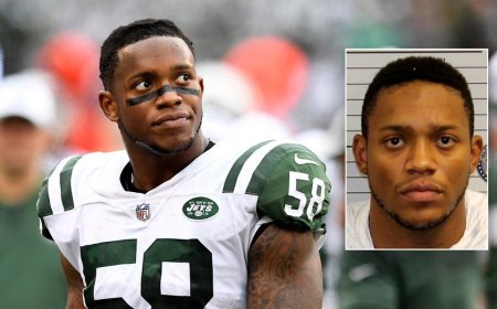 Former Jets first-round pick Darron Lee charged with murder in girlfriend’s death