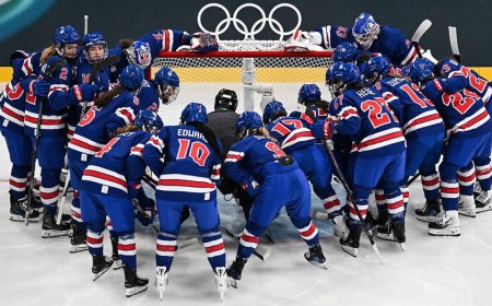 Team USA women’s hockey powers past Finland at Milan Cortina Games, ties Olympic record