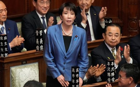 Japan's 'Iron Lady' thanks Trump as party secures historic supermajority