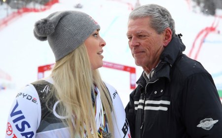 Lindsey Vonn's dad reacts to ski star's terrifying Olympic crash