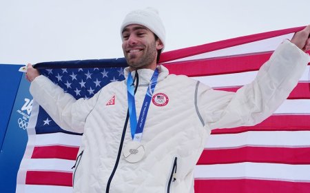 American Olympian Alex Hall notches silver medal in men’s freeski slopestyle