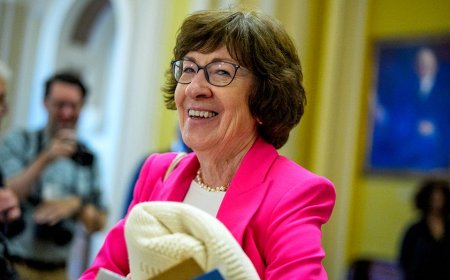 Republican Sen Susan Collins says she's running for re-election