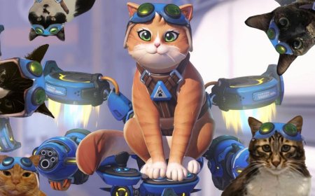 Everyone is editing their own Jetpack Cats for Overwatch and it's the best thing on the internet right now
