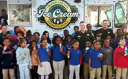 Florida sheriff's office buys ice cream truck with money seized from drug dealers, gives free treats to kids