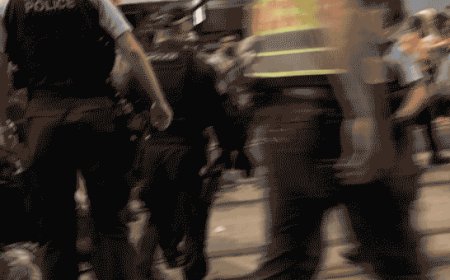 Violence erupts as anti-Israel protesters target president’s Australia visit weeks after Bondi Beach massacre