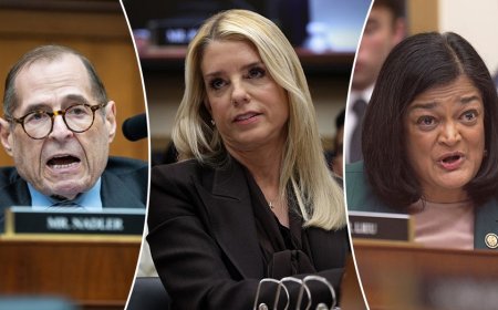 Bondi hearing devolves into chaos of shouts as AG accuses top Democrats of 'theatrics'