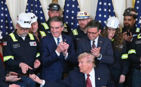 Trump Honored on Behalf of Coal Miners as 'Undisputed Champion of Beautiful, Clean Coal'