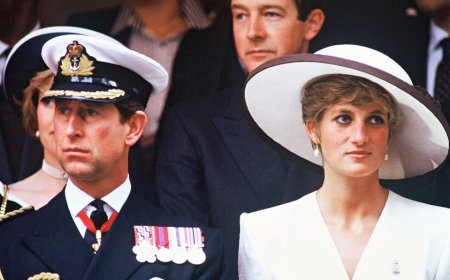 King Charles left ‘covered in salad dressing’ after explosive clash with Princess Diana: butler